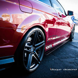 2014 Mercedes-Benz  | 2014 Mercedes with 20 Inch BD-6 Wheels in Full Matte Graphite