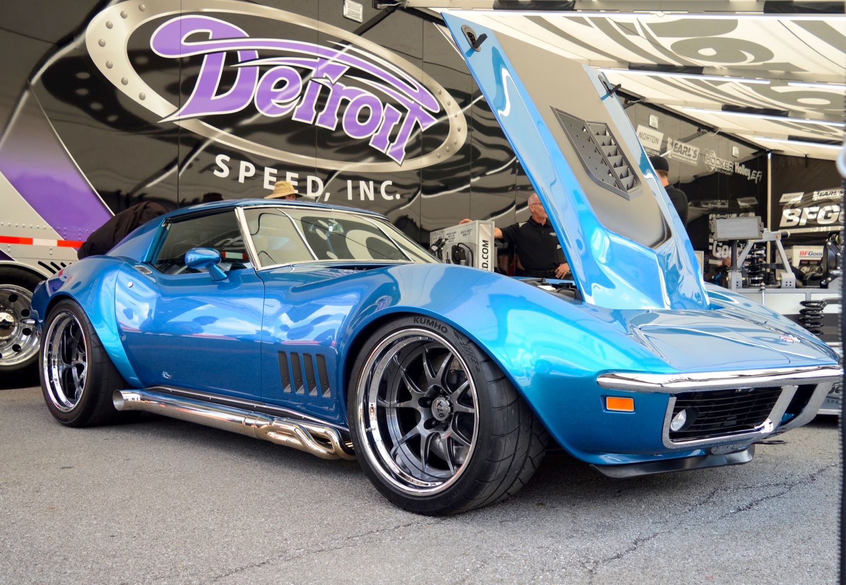 1969 Chevrolet Corvette Stingray | Bob Gawlik’s Detroit Speed-Built ’69 Corvette on Forgeline GA3R Wheels