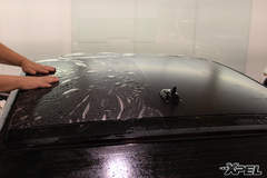 Audi A7 fully wrapped in XPEL STEALTH matte-finish paint protection film