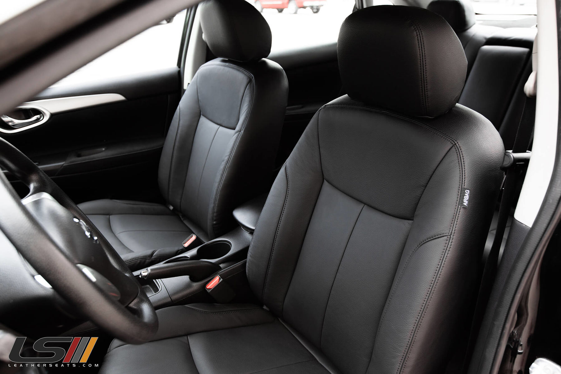 2014 Nissan Sentra | 2014 Nissan Sentra Interior By LeatherSeats.com