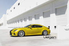 Lexus RCF on Velgen Wheels 