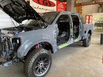 2020 Ford F-250 Crew Cab Lariat Tremor by CGS Motorsports - stripped down