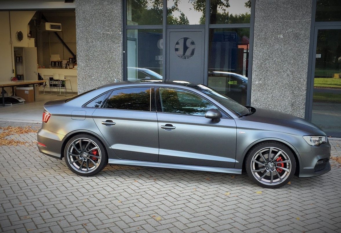 Audi A3 | XPEL STEALTH Satin-Finish clear bra installation
