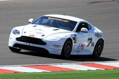 Continental Sports Car Challenger coming through the turns with ease. 