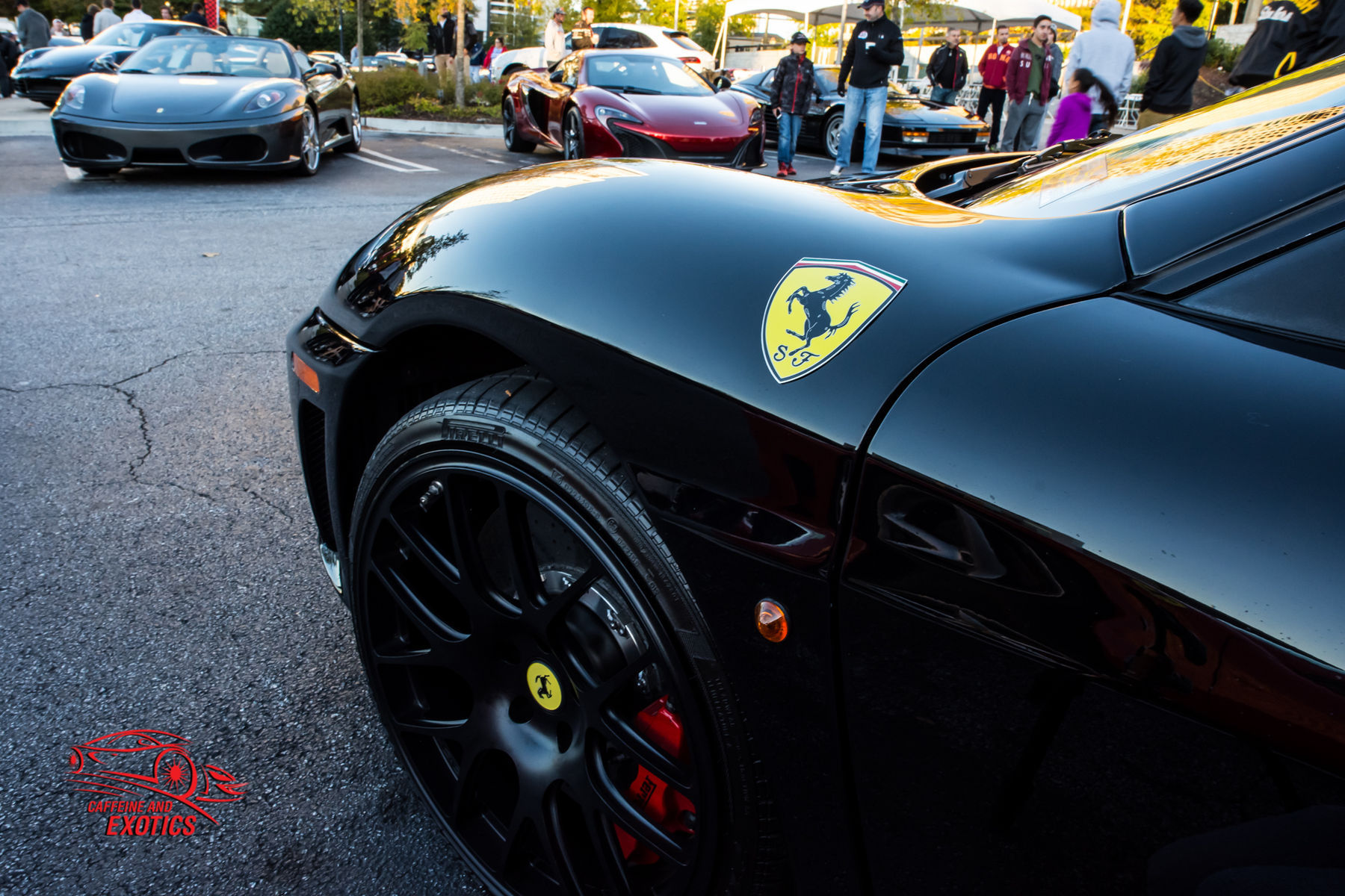  Ferrari  | Black Ferrari Front End