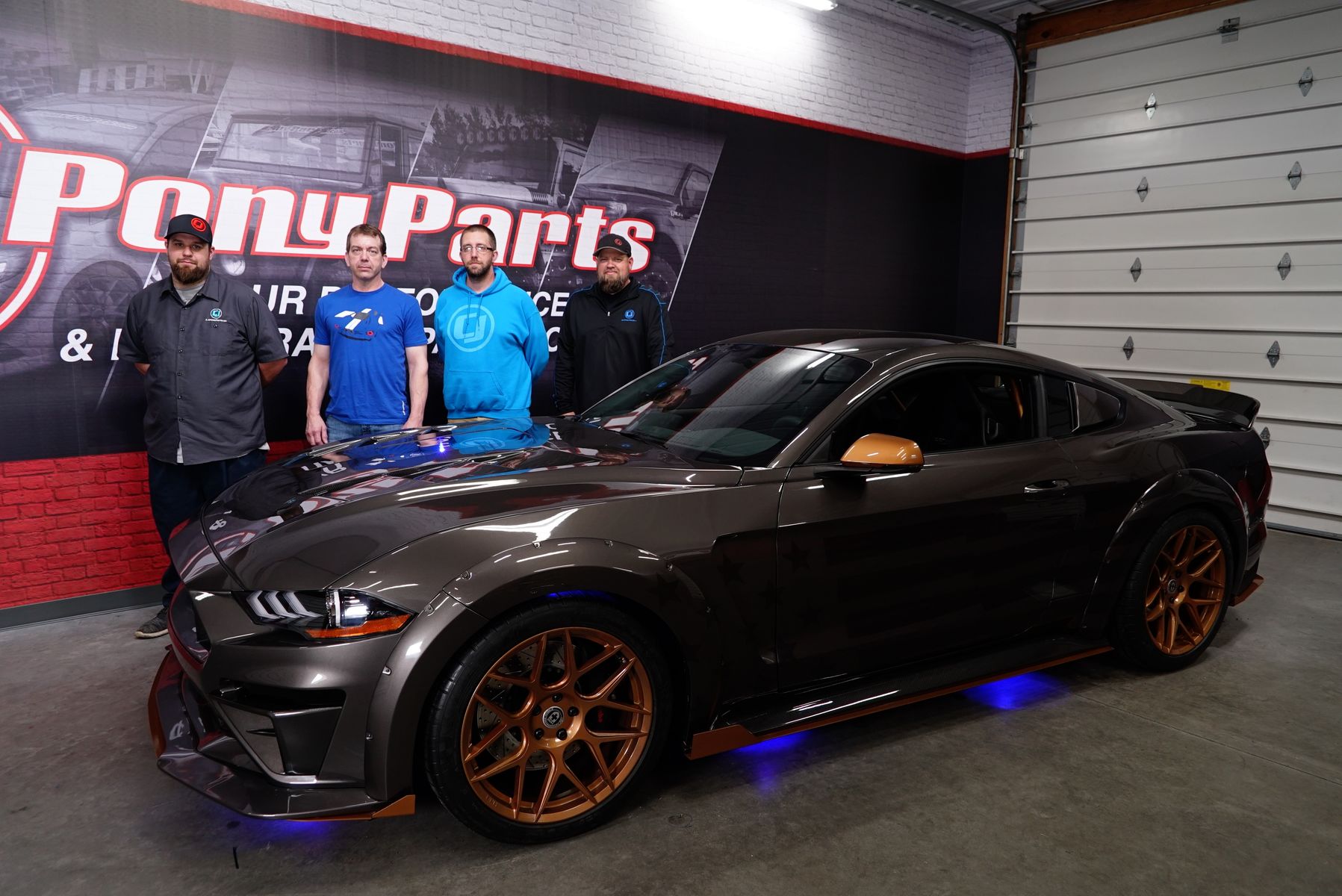 2019 Ford Mustang | 2019 Ford Mustang GT Fastback by CJ Pony Parts - Team Photo FordSEMA