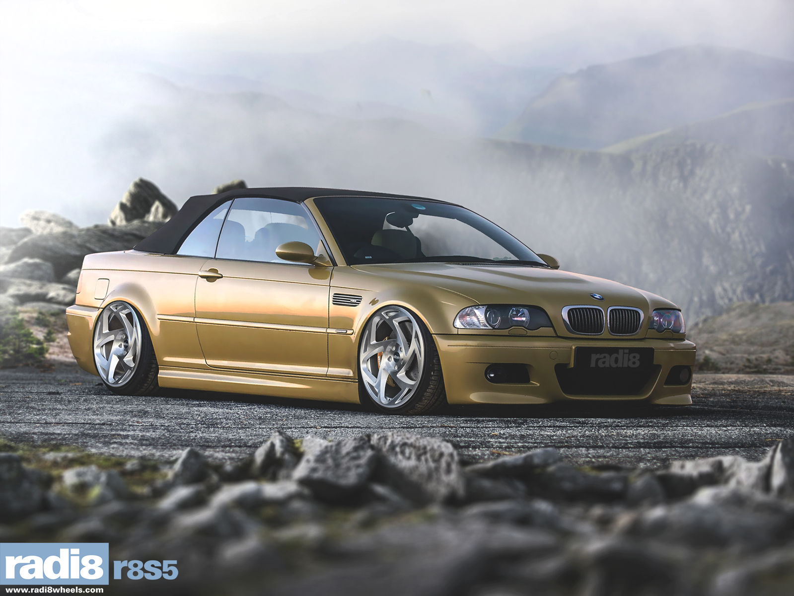  BMW M3 | Radi8 R8S5 Wheels - BMW M3 Cabrio 