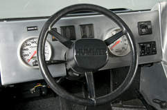 RCH Designs Custom Built Hummer H1 - Driver Steering Wheel