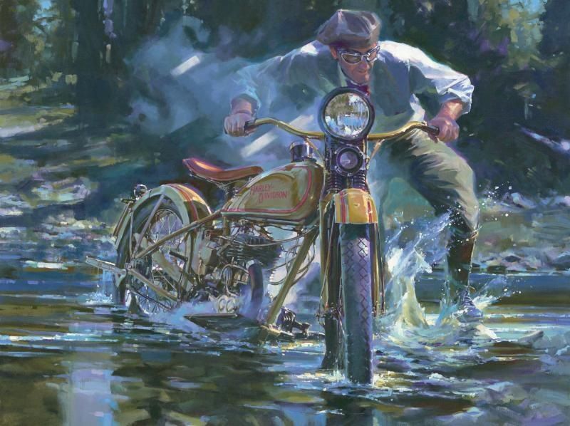  Harley-Davidson  | 'Path Less Travelled' by Tom Fritz