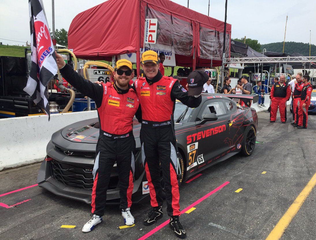 2017 Chevrolet Camaro | Stevenson Motorsports Wins IMSA CTSC GS, at Lime Rock Park, in the #57 Chevrolet Camaro GT4.R on Forgeline One Piece Forged Monoblock GS1R Wheels