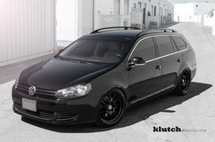 '10 VW Jetta Wagon on Klutch SL14's