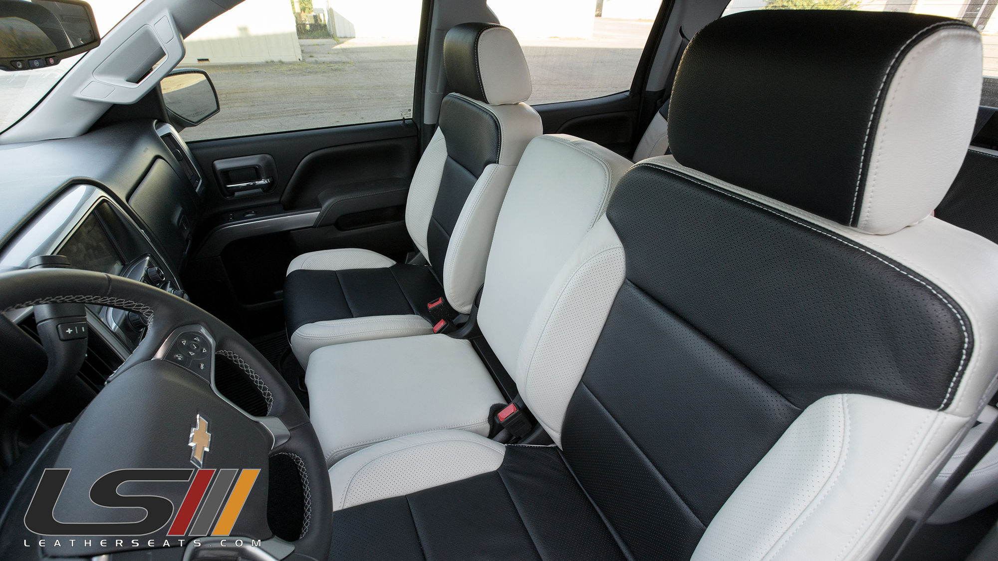 2015 Chevrolet Silverado 1500 | 2016 Chevy Silverado Interior By LeatherSeats.com
