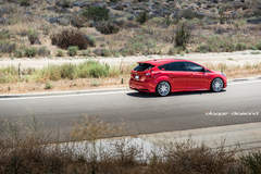 2014 Ford Focus Fitted With 19 Inch BD-3’s in Silver 	