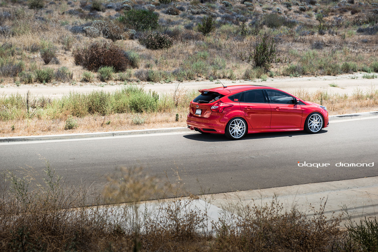 2014 Ford Focus | 2014 Ford Focus Fitted With 19 Inch BD-3’s in Silver 	