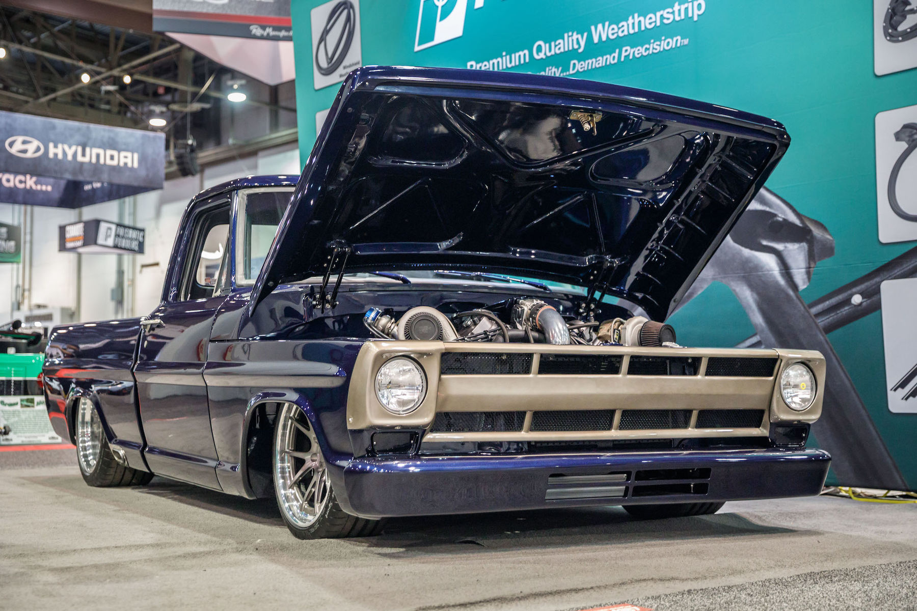 1972 Ford F-150 | John Jinnings’ Twin Turbo ’72 Ford F100 on Forgeline GA3C Wheels