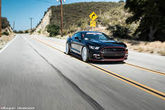 2015 Ford Mustang Fitted With 22 Inch BD-2’s in Silver With Polished Face
