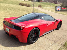 Ferrari 458 on HRE P107