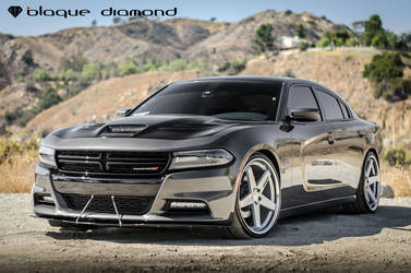 2016 Dodge Charger | 2016 Dodge Charger Fitted With 22 Inch BD-21’s in Silver w/ Chrome SS Lip