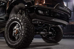 2017 Ford F250 Super Duty 4x4 Lariat Crew Cab “Shockzilla” by Fabtech - Suspension artwork