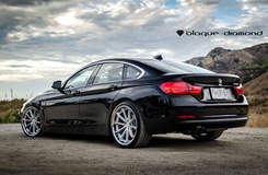 2016 BMW 430i Fitted With 22 Inch BD-23’s in Silver w/ Chrome SS Lip