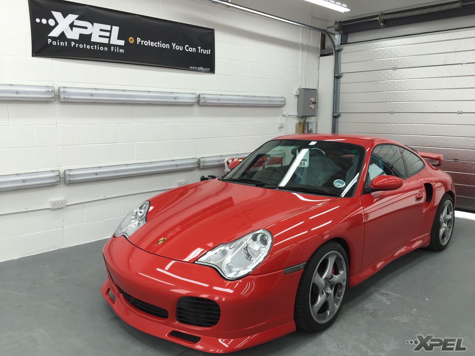 | Porsche 911 protected with XPEL ULTIMATE