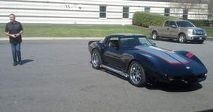 Rusty Wallace's 1978 25th Anniversary Edition Corvette Stingray on Forgeline ZX3P Wheels