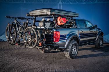 2019 Ford Ranger | 2019 Ford Ranger XLT Sport SuperCrew FX4  By Hellwig Products Co, Inc. - rear 3/4 shot