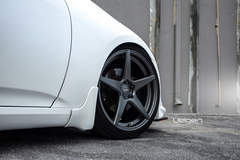 Infiniti G37 Sedan on Velgen Wheels Classic5 Matte Gunmetal