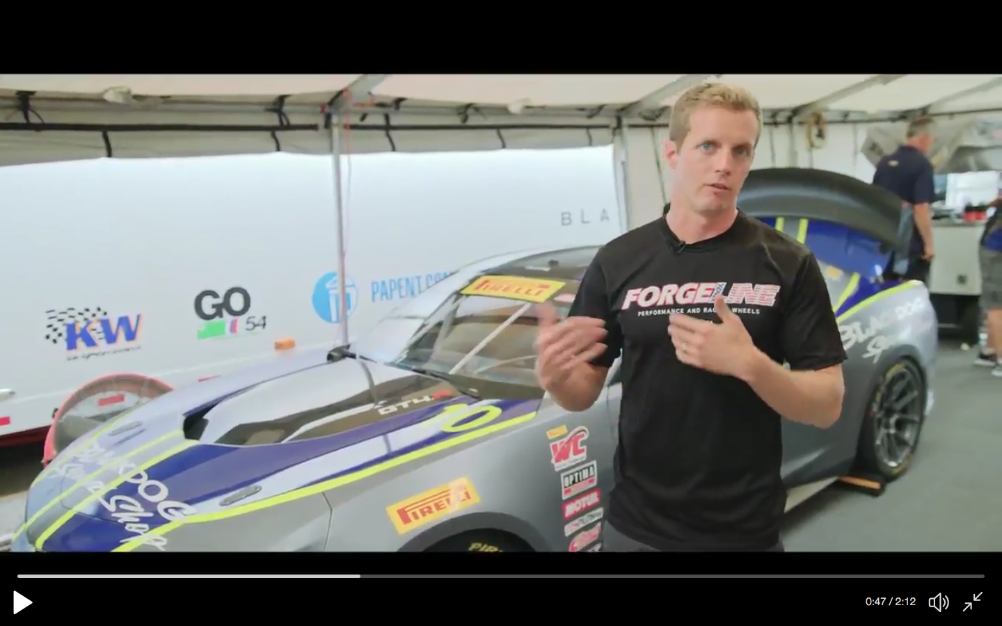 2017 Chevrolet Camaro | Video: 2017 GTS Champion Lawson Aschenbach and the #10 Chevrolet Camaro GT4.R on Forgeline One Piece Forged Monoblock GS1R Wheels