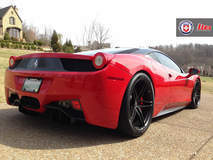 Ferrari 458 on HRE P107