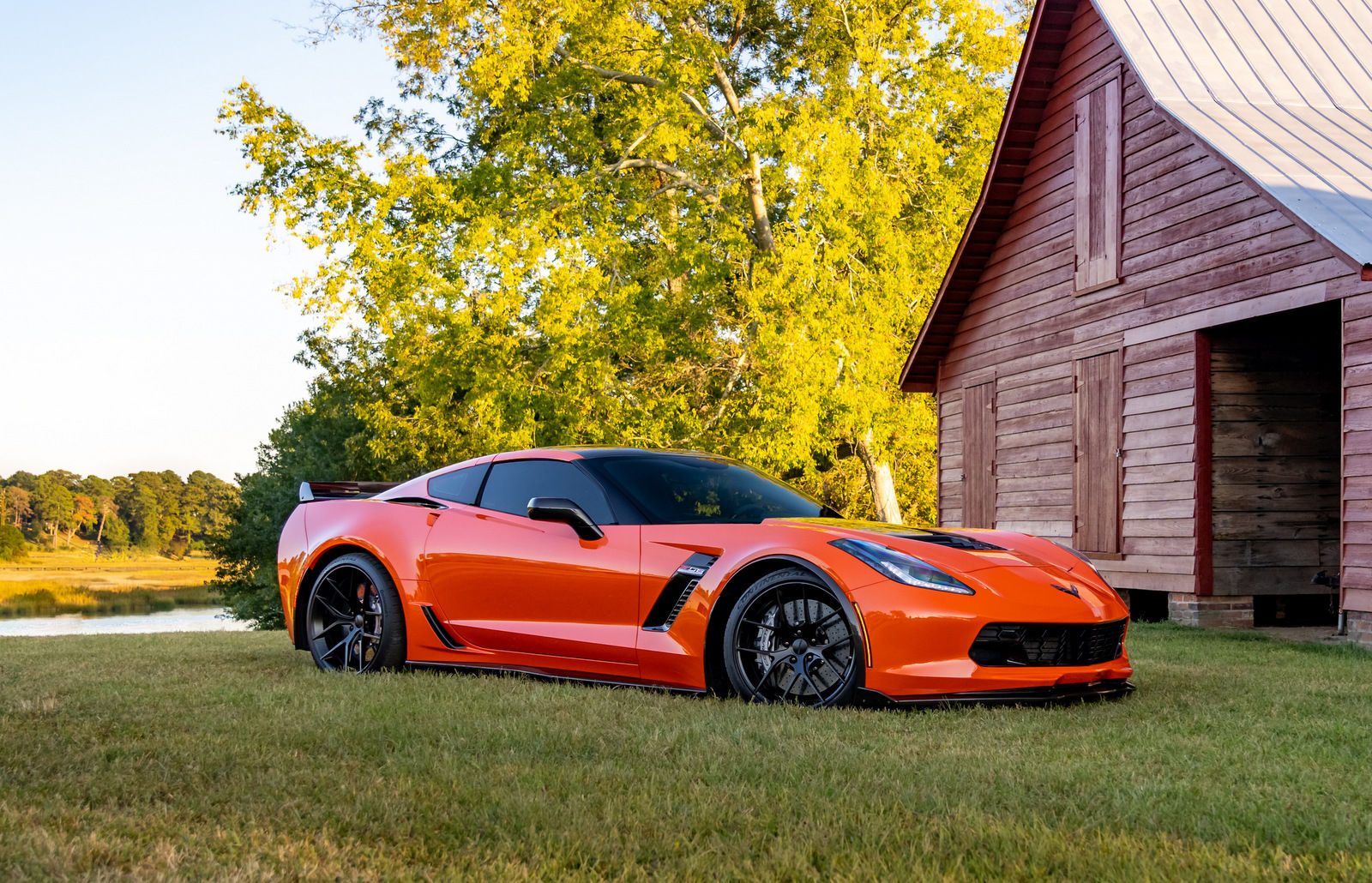 2019 Chevrolet Corvette Z06 | Richard Hillis’ C7 Corvette Z06 on Forgeline One Piece Forged Monoblock VX1 Wheels