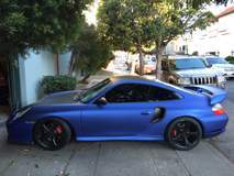 Porsche 911 Turbo Matte Blue