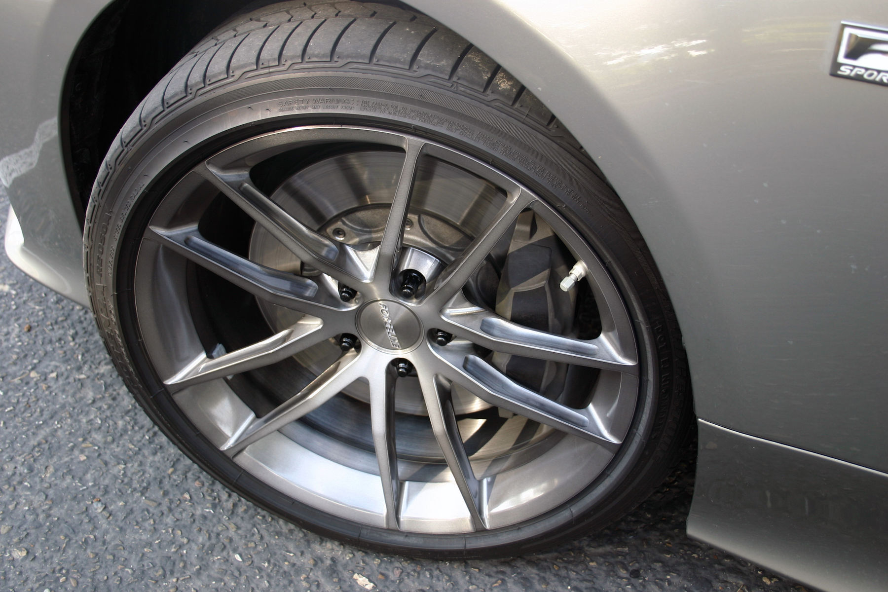 2016 Lexus RC 350 | Vance Cronk's Lexus RC 350 F Sport on Forgeline One Piece Forged Monoblock AR1 Wheels