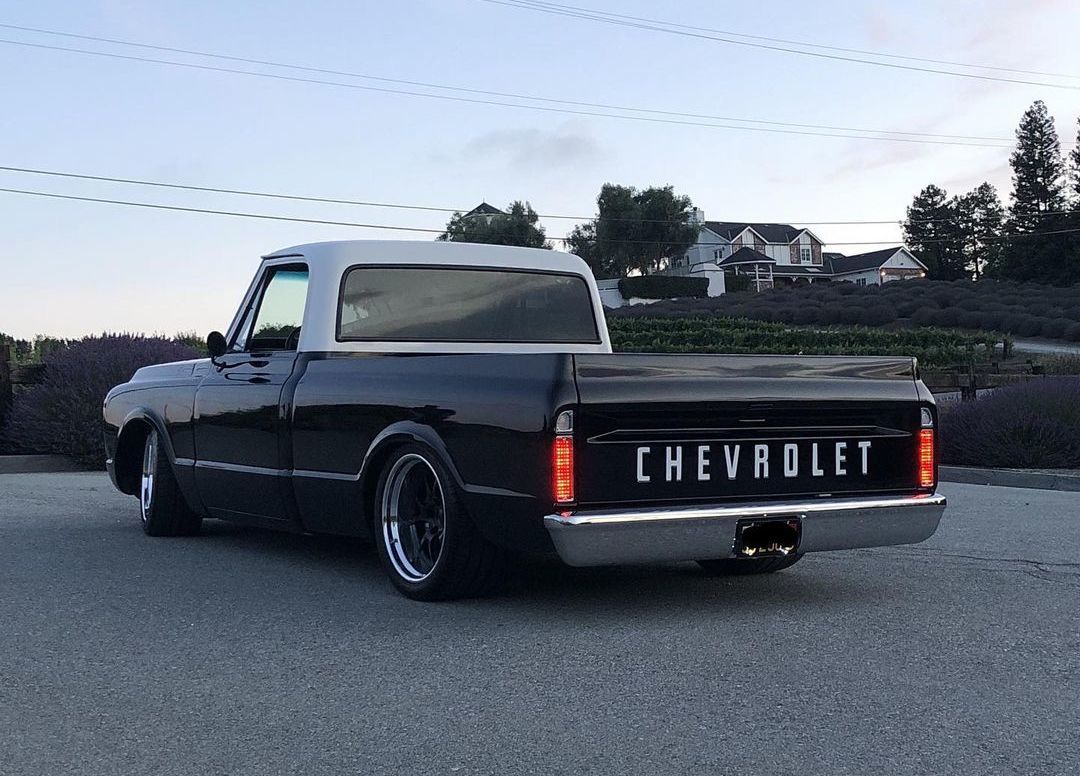 1971 Chevrolet C-10 | Chris Chandler's 1971 Chevrolet C10 on Forgeline Forged Three Piece GA3 Wheels