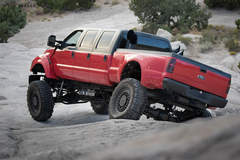 Stretching stretched F650  (Kyle Wells Photo)