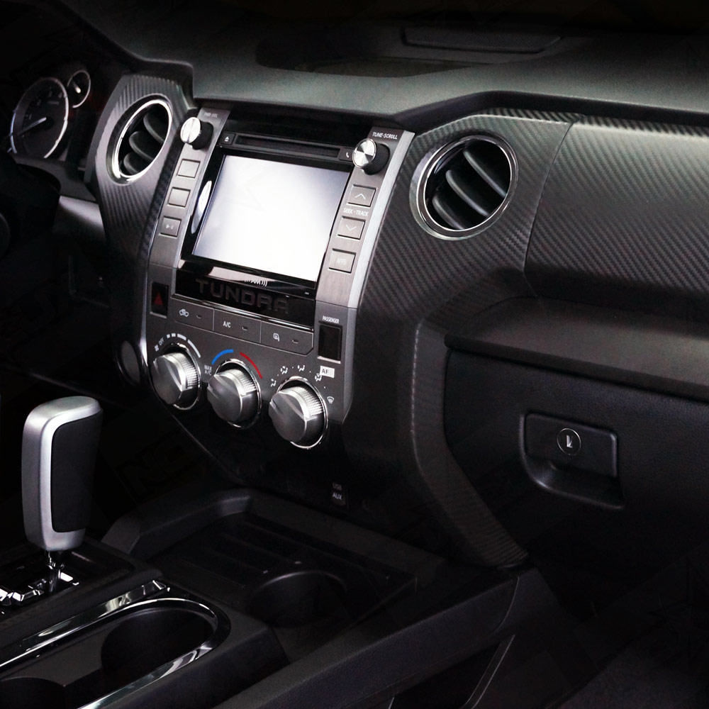 20142016 Tundra Carbon Fiber Molded Dash Kit