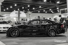 '13 Mercedes C63 AMG @ Dub Show - Side Profile
