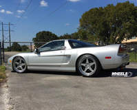 OUR CLIENT'S ACURA NSX WITH FORGELINE FF3 WHEELS