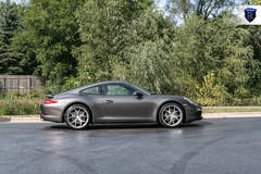 Charcoal Porsche 911 Carrera - Side Profile