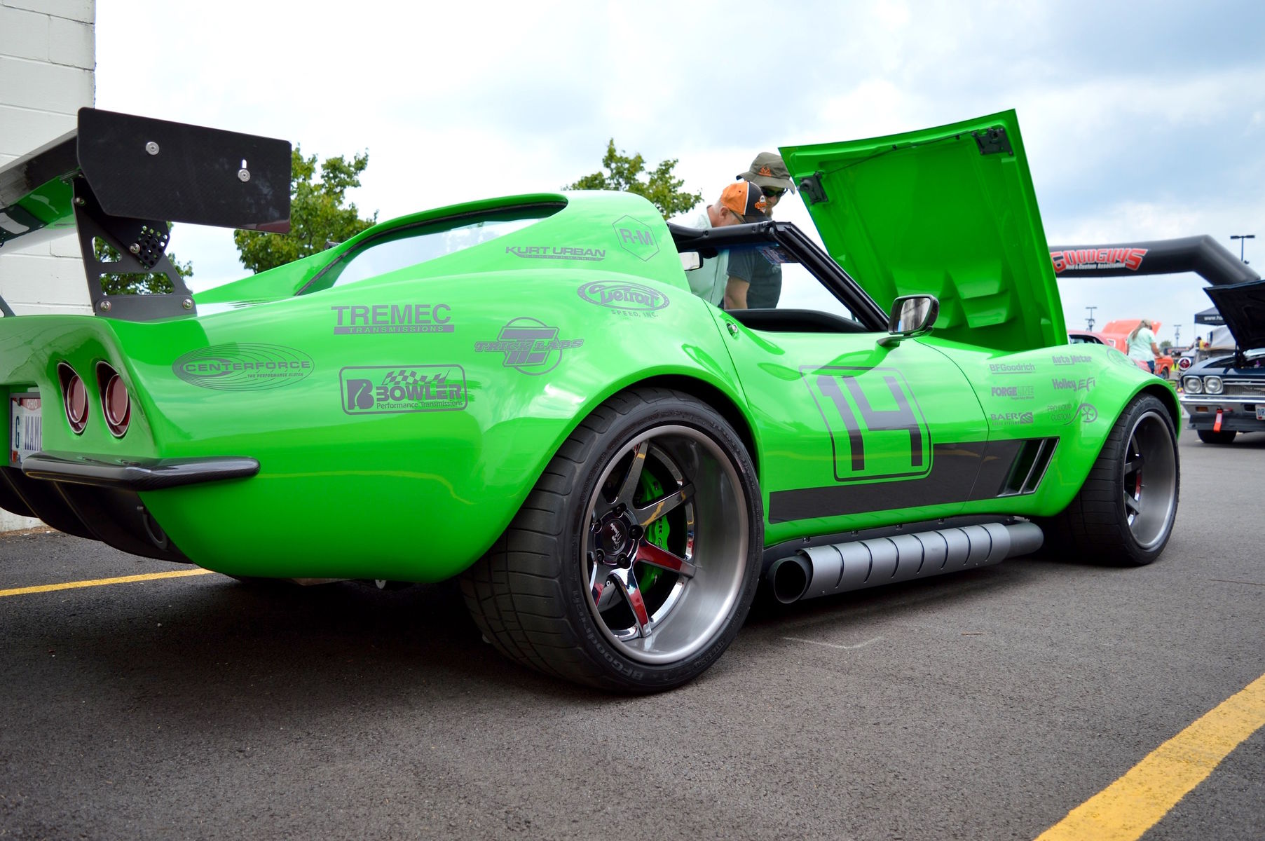 1968 Chevrolet Corvette | Bob Bertelsen Wins at Goodguys Raleigh in the “Green Mamba” Corvette on Forgeline CV3C Wheels