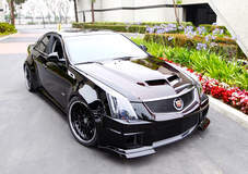 Widebody CTS-V Sedan by D3Cadillac on Forgeline MD3P Wheels