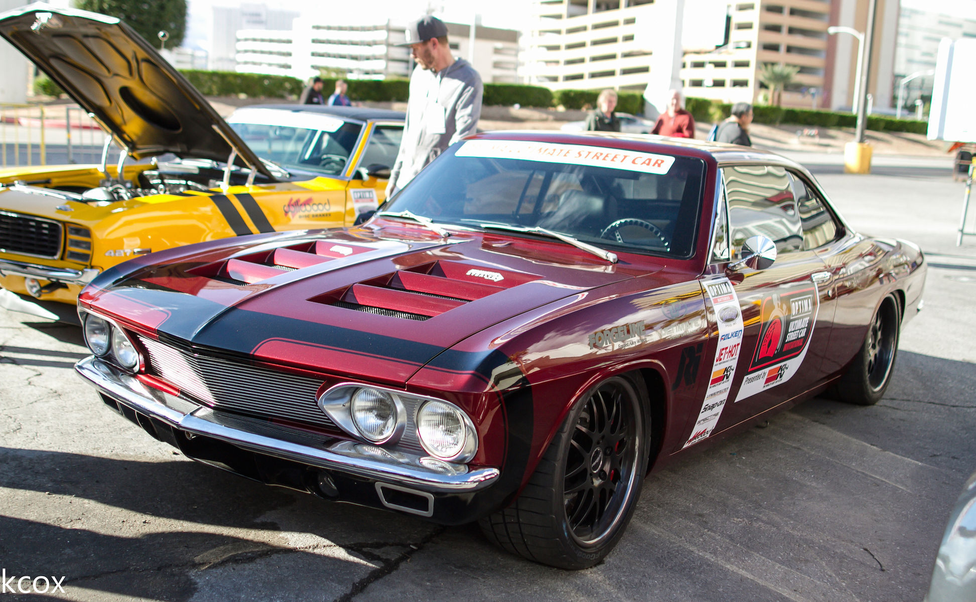 1966 Chevrolet Corvair | JB Granger's Corvair on Forgeline DE3P Wheels - Sitting Pretty