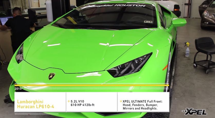 2015 Lamborghini Huracan | Huracan LP610-4 from Lamborghini Houston Protected with XPEL Clear Bra.
