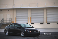 '10 Honda Civic On Klutch SL14's