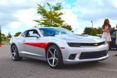 HOT ROD Limited Edition 2015 Camaro on Forgeline CF3C Wheels