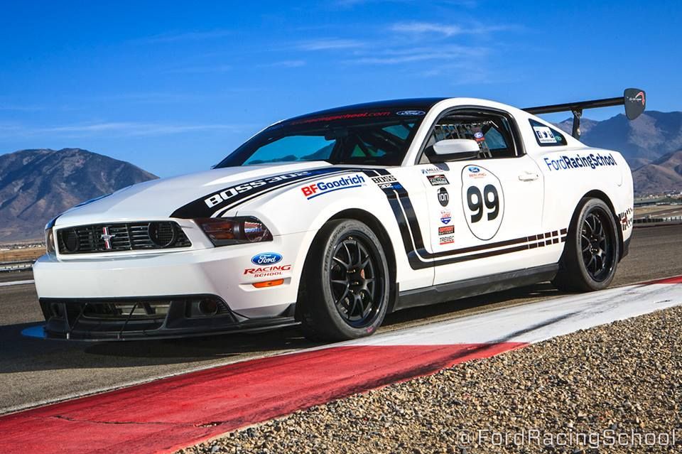 2014 Ford Mustang | Ford Racing School Mustang Boss 302 on Forgeline GA3R Wheels