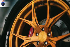 Lowered Maserati Ghibli - Close-Up Wheel Shot