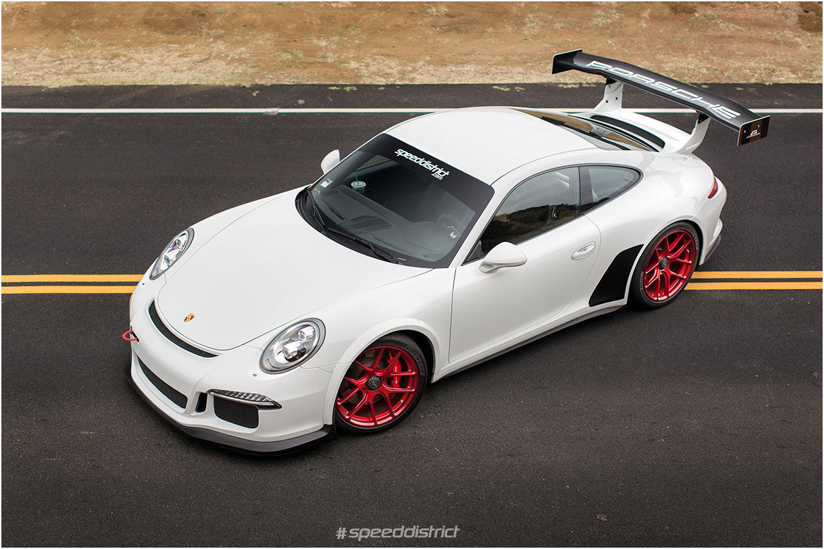 2015 Porsche 911 | Josh Shokri's Speed District Porsche 991 GT3 on Forgeline One Piece Forged Monoblock VX1R Wheels