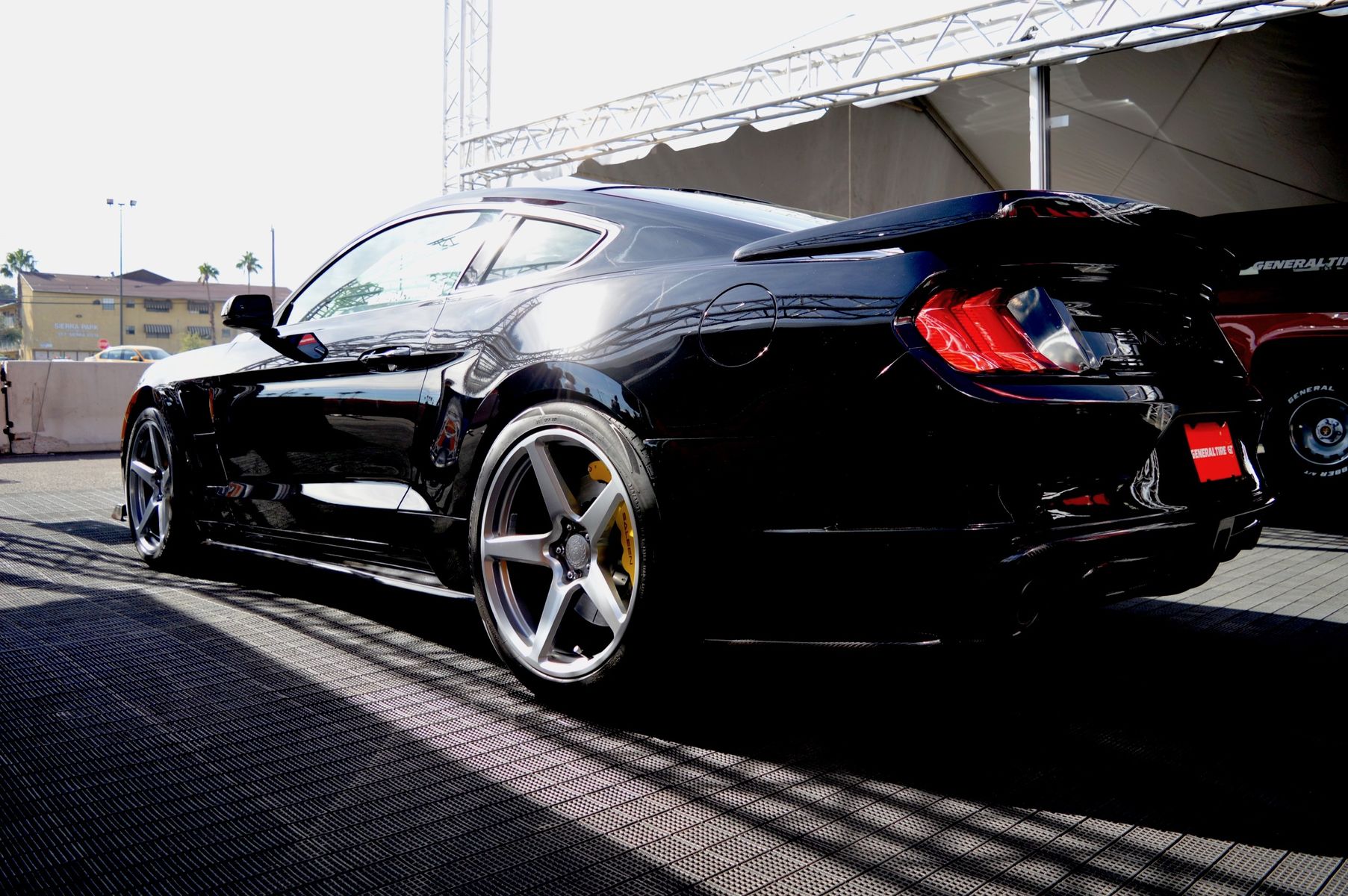 2019 Ford Mustang | Saleen Automotive's 35th Anniversary SA 35 #001 Ford Mustang on Forgeline One Piece Forged Monoblock CF1 Open Lug Wheels
