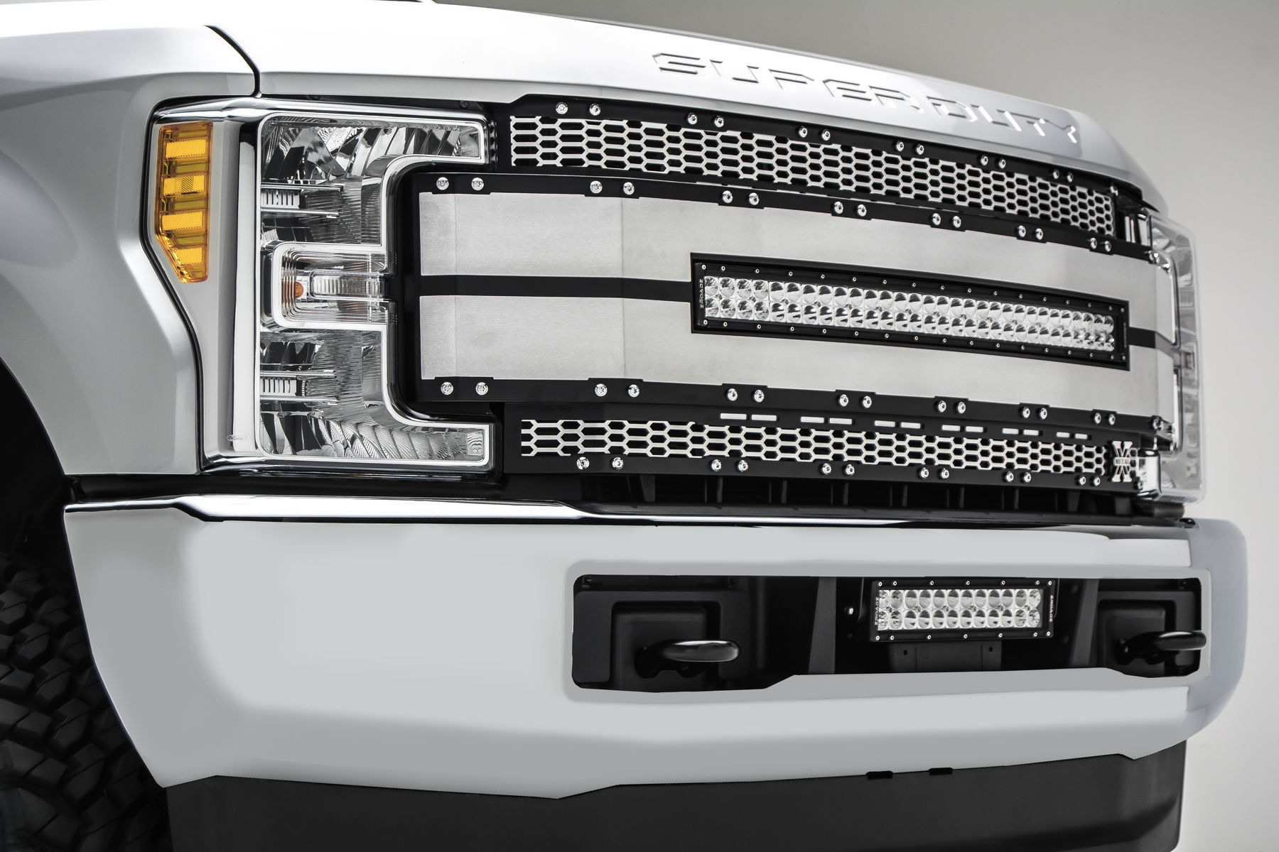 2017 Ford F-250 Super Duty | 2017 Ford Super Duty Truck Grille by T-REX Truck Products